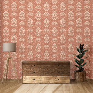 Damask Naadloze Klassieke Luxe Ouderwets Behang
