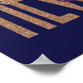 Damask New Orleans Mask Poster (Hoek)