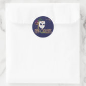 Damask New Orleans Mask Sticker (Tas)