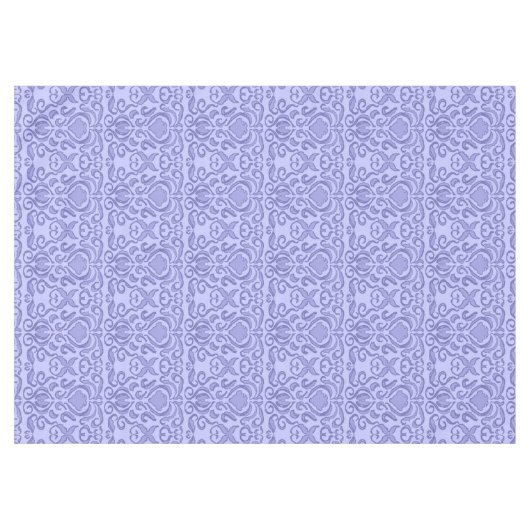 Damask Old World Veri Peri Tonal Tablecloth Tafelkleed (Voorkant (Horizontaal))