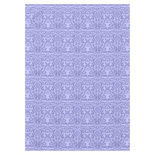 Damask Old World Veri Peri Tonal Tablecloth Tafelkleed (Voorkant)