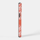 Damask oranje emberglow naam iPhone 15 case (Rechterkant)