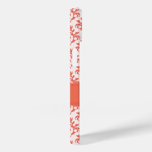 Damask oranje gloeirood naam iphone Case-Mate iPhone case (Achterkant / Rechts)