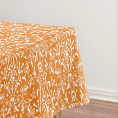 Damask Oranje & White Tafelkleed (Voorbeeld)