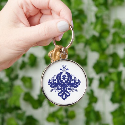 Damask ornament Sleutelhanger (Hand)