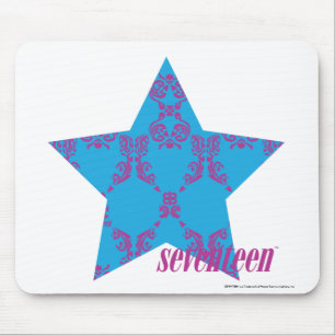 Damask Paars-Aqua 2 Muismat