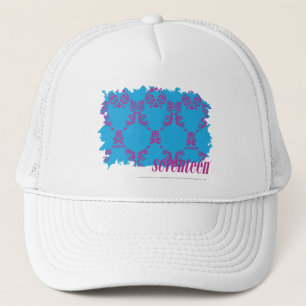 Damask Paars-Aqua 4 Trucker Pet