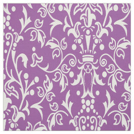 Damask Paars Stof