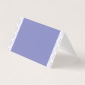 Damask Paarse eerste Communie Religieus Kruis Kaart (Achterkant)