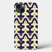 Damask paisley arabesque behang patroon Case-Mate iPhone case (Achterkant)