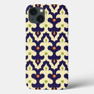 Damask paisley arabesque behang patroon iPhone 13 hoesje