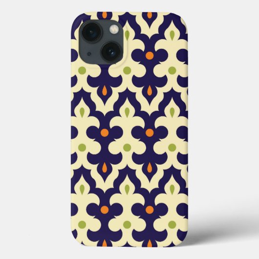 Damask paisley arabesque behang patroon Case-Mate iPhone case (Achterkant)