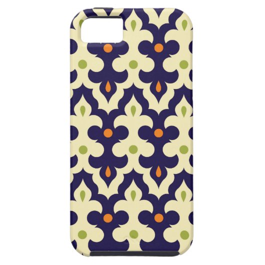 Damask paisley arabesque Moroccan patroon girly Case-Mate iPhone Case (Achterkant)
