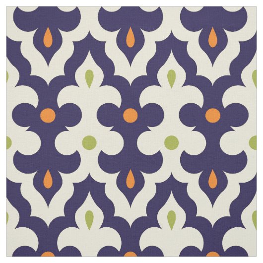 Damask paisley arabesque Moroccan patroon girly Stof (Swatch)