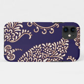 Damask paisley girale hennepap Case-Mate iPhone case (Achterkant (horizontaal))