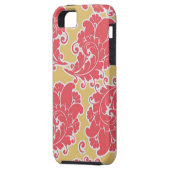 Damask  paisley girly chic floral Case-Mate iPhone case (Achterkant Links)