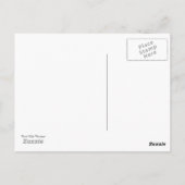 Damask Paper met Lied in je Hart Quote Briefkaart (Achterkant)
