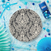 Damask Papieren Bordje (Feest)