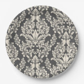 Damask Papieren Bordje (Voorkant)