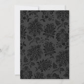 Damask Paris Couple's Shower Kaart (Achterkant)