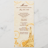 Damask Parisienne - Marmalade & Herfst Spice Menu (Voorkant)