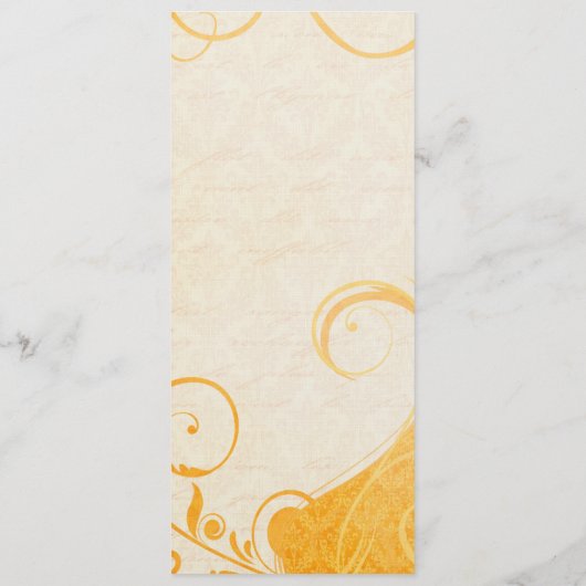 Damask Parisienne - Marmalade & Herfst Spice Menu (Achterkant)