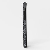 Damask Patroon Zwart Achtergrond-23961 Geïsoleerde Case-Mate iPhone Case (Achterkant/links)