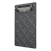 Damask Pattern Black Achtergrond-23961 Mini Klembord (Angled2)
