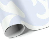 Damask Pattern, Blue Damask, French Damask Cadeaupapier (Rol Hoek)