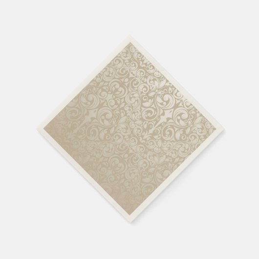 Damask Pattern Cocktail Napkins Servetten (Hoek)