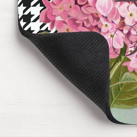 Damask Pattern Floral Decor Love Life Muismat (Hoek)