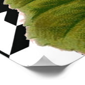 Damask Pattern Floral Decor Love Life Poster (Hoek)