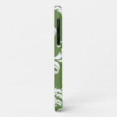 Damask Pattern, Green Damask, French Damask Case-Mate iPhone Case (Achterkant/links)