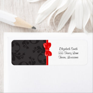 Damask Pattern, Grey Damask, French Damask Etiket