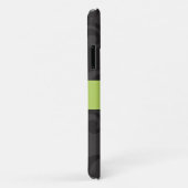 Damask Pattern, Grey Damask, Monogram Case-Mate iPhone Case (Achterkant/rechts)