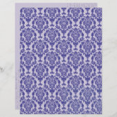 Damask Pattern Paper for crafting (Voorkant / Achterkant)