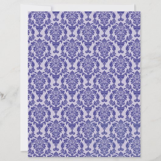 Damask Pattern Paper for crafting (Voorkant)