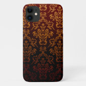 Damask Pattern, Red Damask, French Damask Case-Mate iPhone Case (Achterkant)