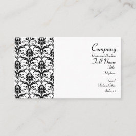 Damask Pattern Wrapped Visitekaartjes