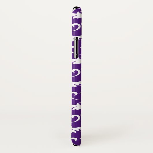 Damask Patterned Case-Mate iPhone Case (Achterkant / rechts)