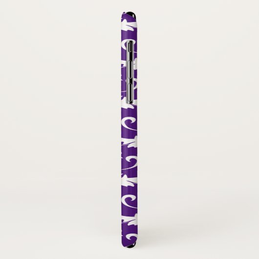 Damask Patterned Case-Mate iPhone Case (Achterkant/links)