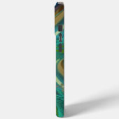  Damask Peacock Blackberry Case-Mate iPhone Case (Achterkant / Links)