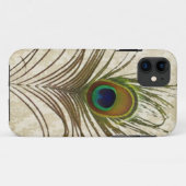 damask Peacock Feathers iPhone5 hoesje (Achterkant (horizontaal))