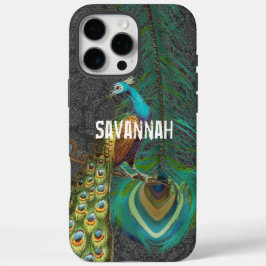 Damask Peacock & Veer kies Kleur iPhone 16 Pro Max Hoesje