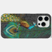 Damask Peacock & Veer kies Kleur Case-Mate iPhone Case (Achterkant (horizontaal))