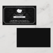 Damask Personal Chef Visitekaartje (Voorkant / Achterkant)