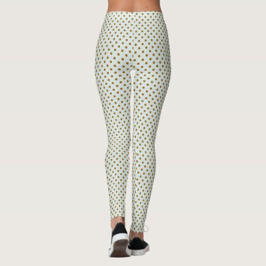 Damask Polka Leggings (Achterkant)