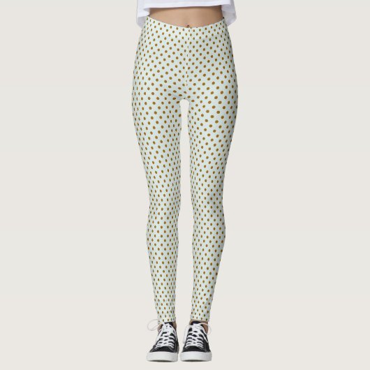 Damask Polka Leggings (Voorkant)
