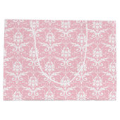 Damask Print Large Gift Bag Groot Cadeauzakje (Achterkant)