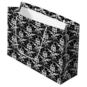Damask Print Large Gift Bag Groot Cadeauzakje